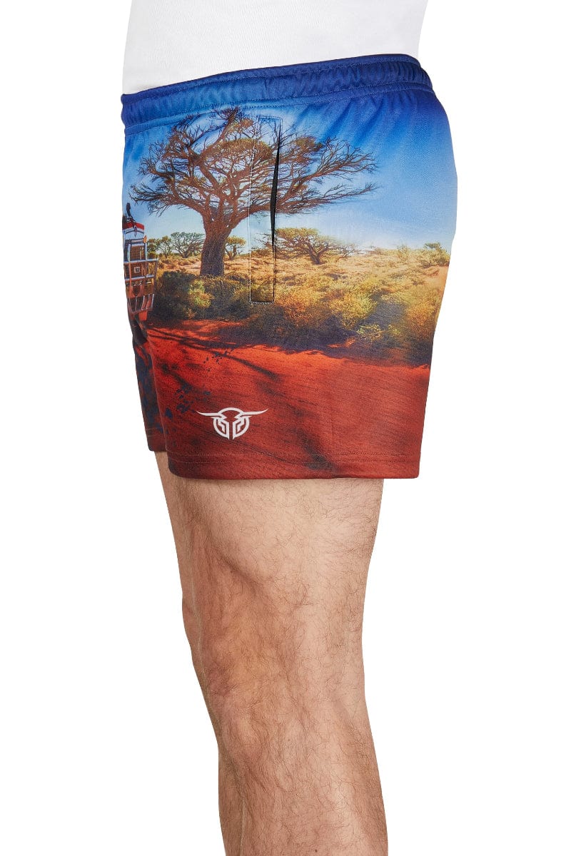 Bullzye Mens Shorts Bullzye Shorts Mens Road Train Sports