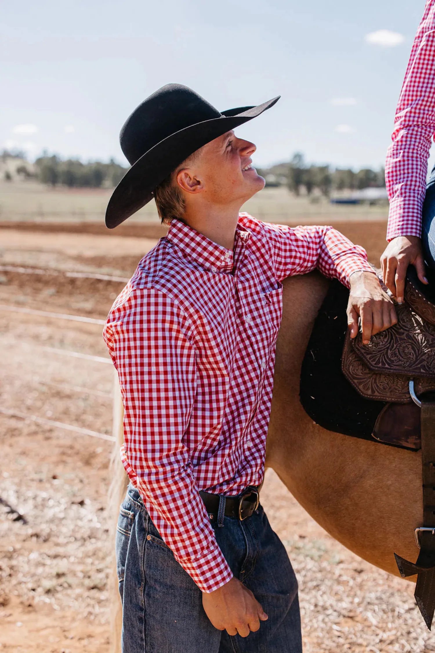 Campdraft Aus Mens Shirts Campdraft Aus Shirt Mens Ninety Check