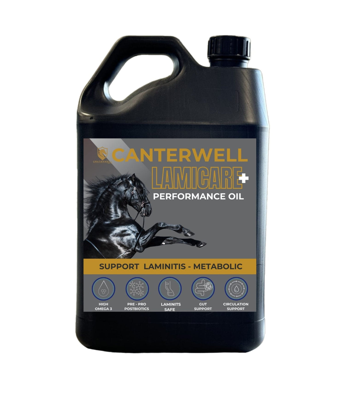 Canterwell Vet - Feed 4.5L Canterwell Oil Lamicare+