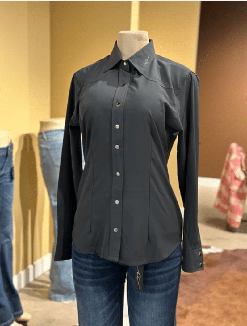 CC Western Womens Shirts S / Grey CC Western Shirt Womens