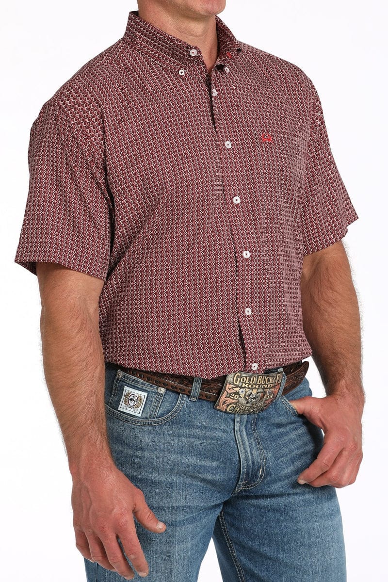 Cinch Mens Shirts Cinch Shirt Mens Arena Flex Printed