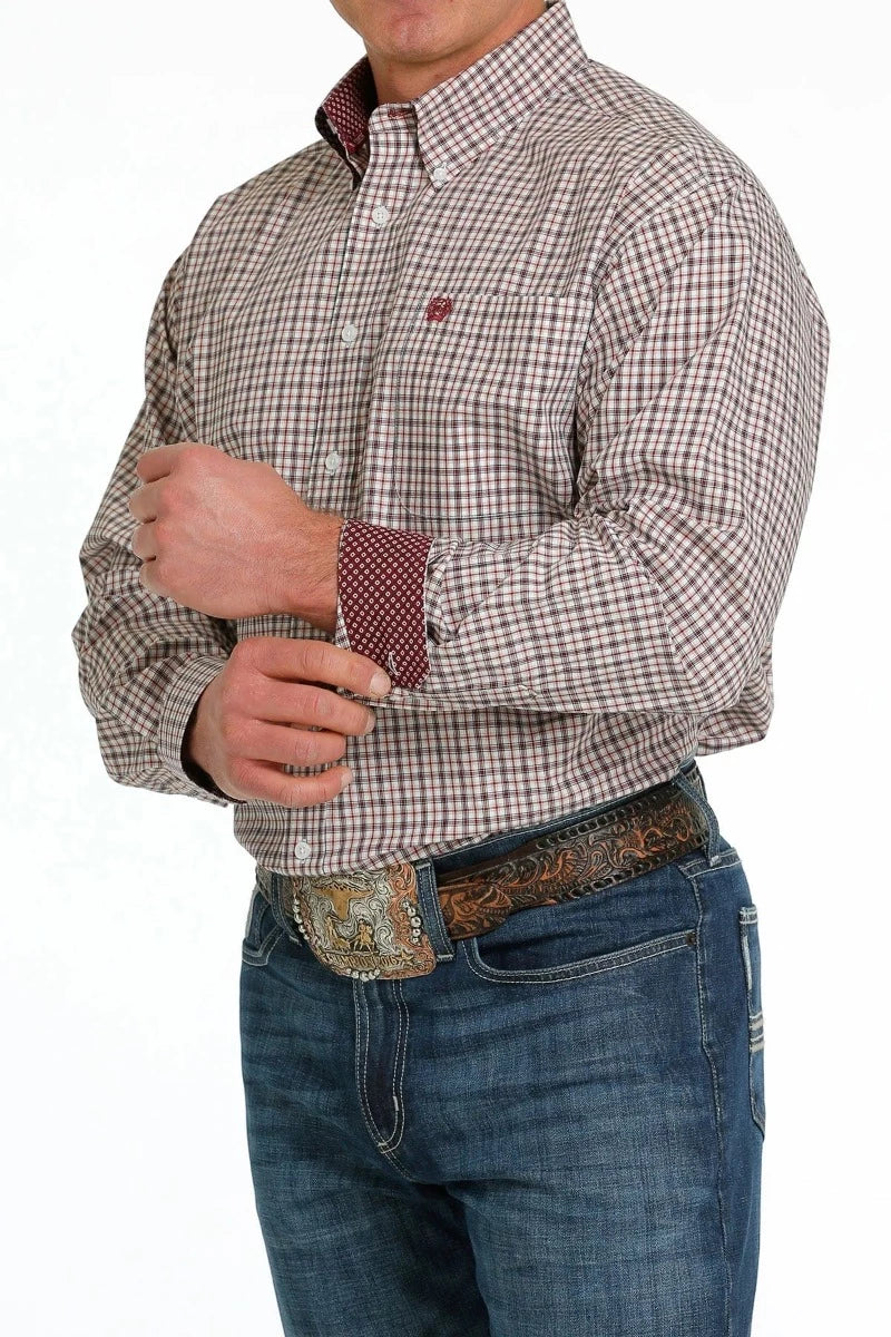 Cinch Mens Shirts Cinch Shirt Mens Check (MTW1105529)