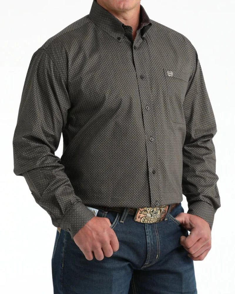 Cinch Mens Shirts Cinch Shirt Mens Classic Fit Stretch