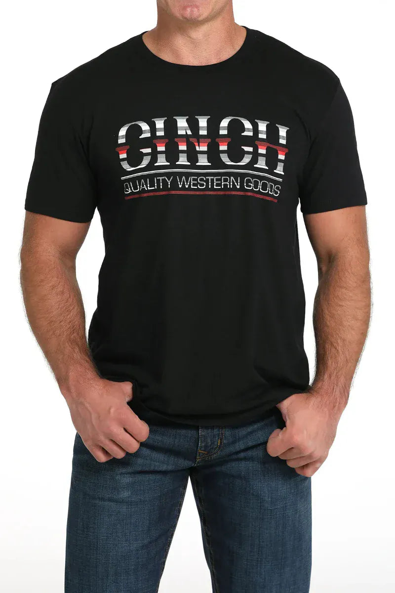 Cinch Mens Shirts S / Black Cinch Tee Mens Logo