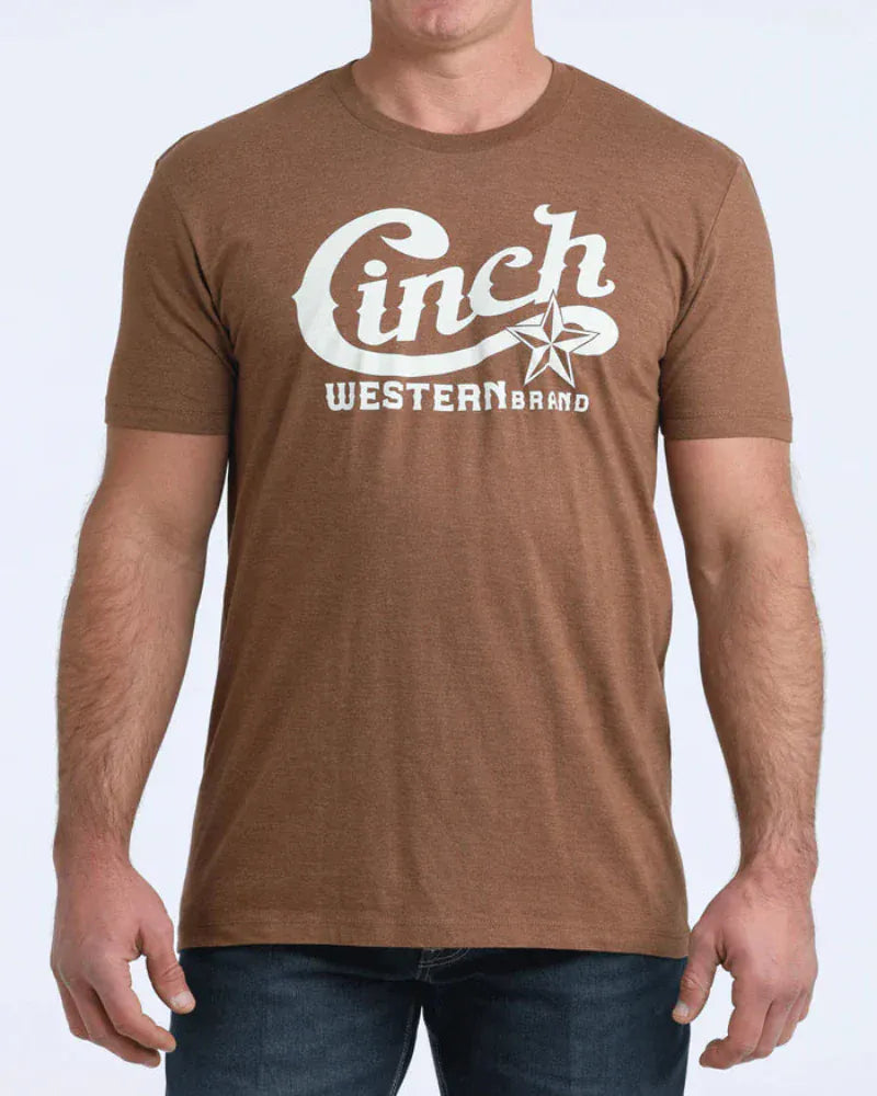 Cinch Mens Shirts S / Brown Cinch Tee Mens Graphic