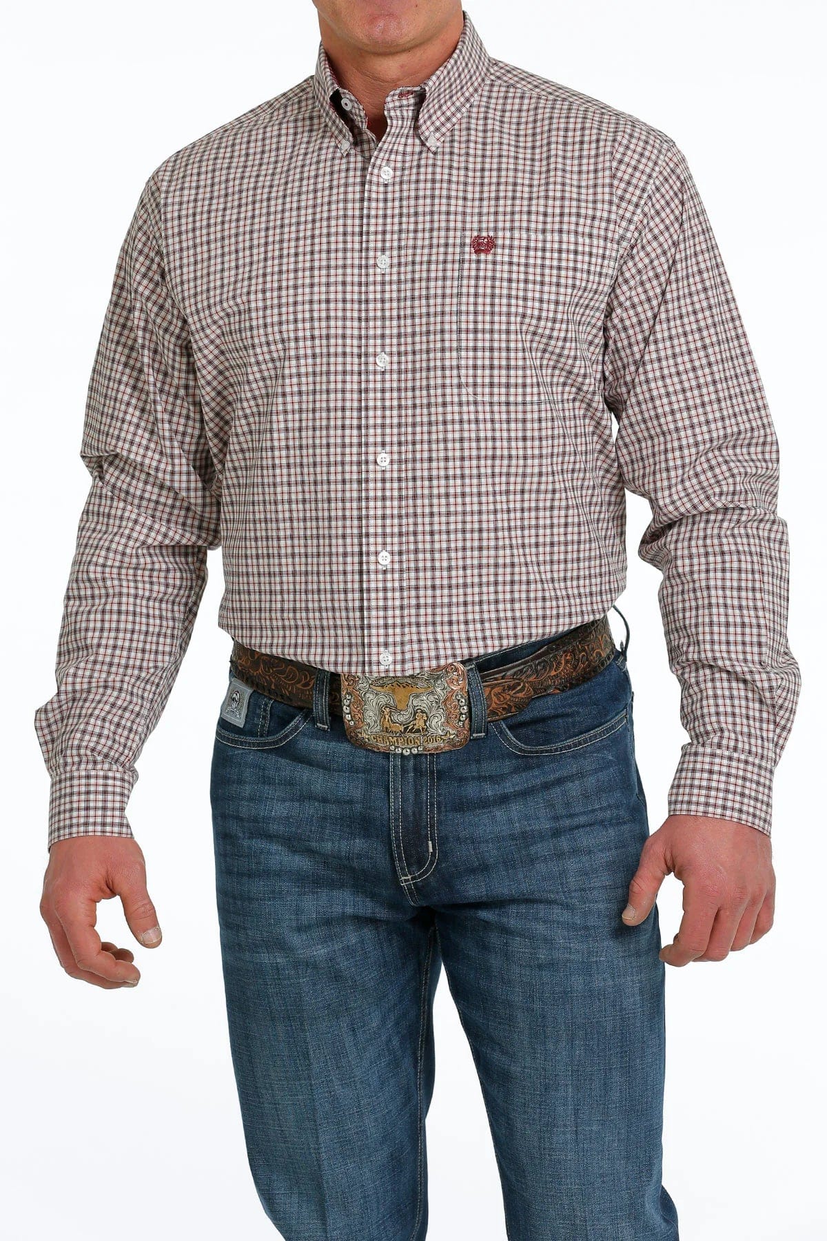 Cinch Mens Shirts Cinch Shirt Mens Check (MTW1105529)