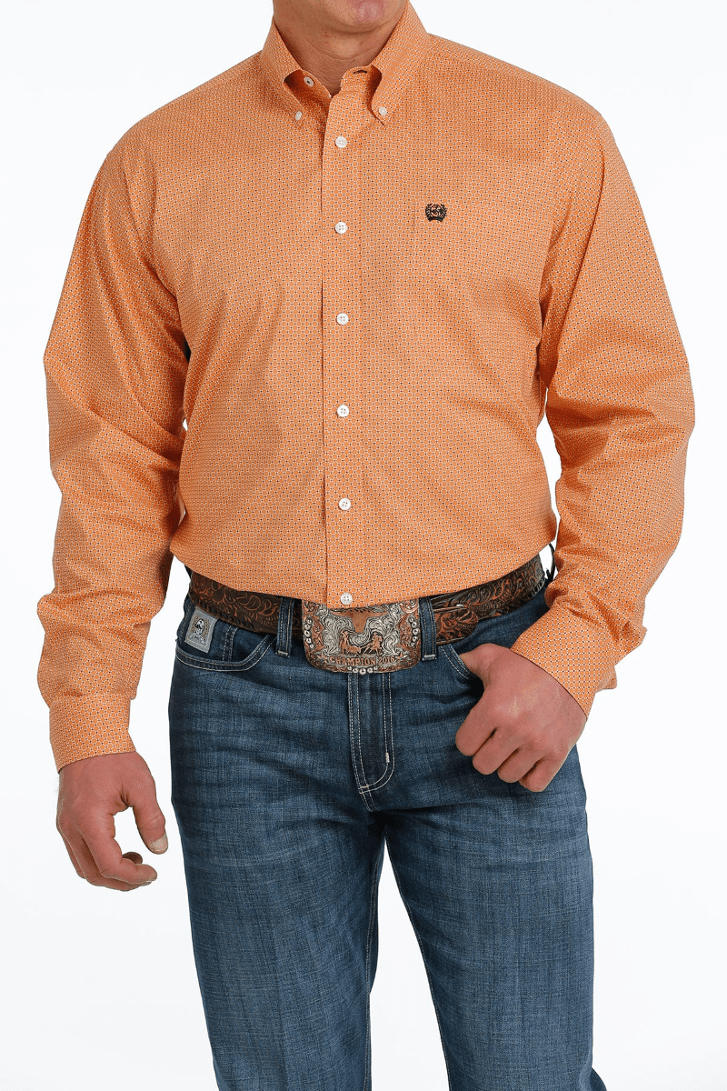 Orange clearance cinch shirt