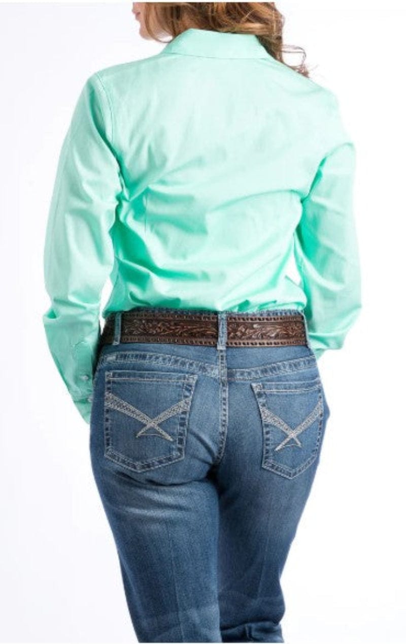 Cinch Womens Shirts Cinch Shirt Womens Mint Green