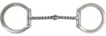 Classic Equine Bits Cob/12.5cm Classic Equine Bit D Ring Twisted Wire Snaffle