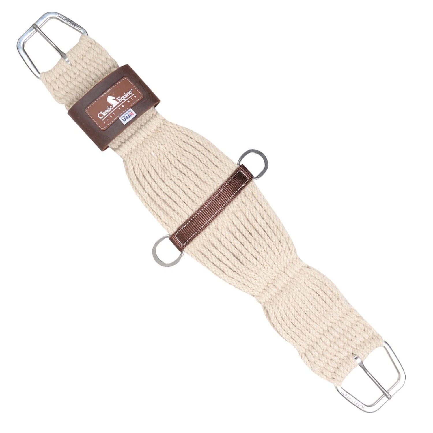 Classic Equine Girths 28in Classic Equine Cinch Roper 27 Strand Blend