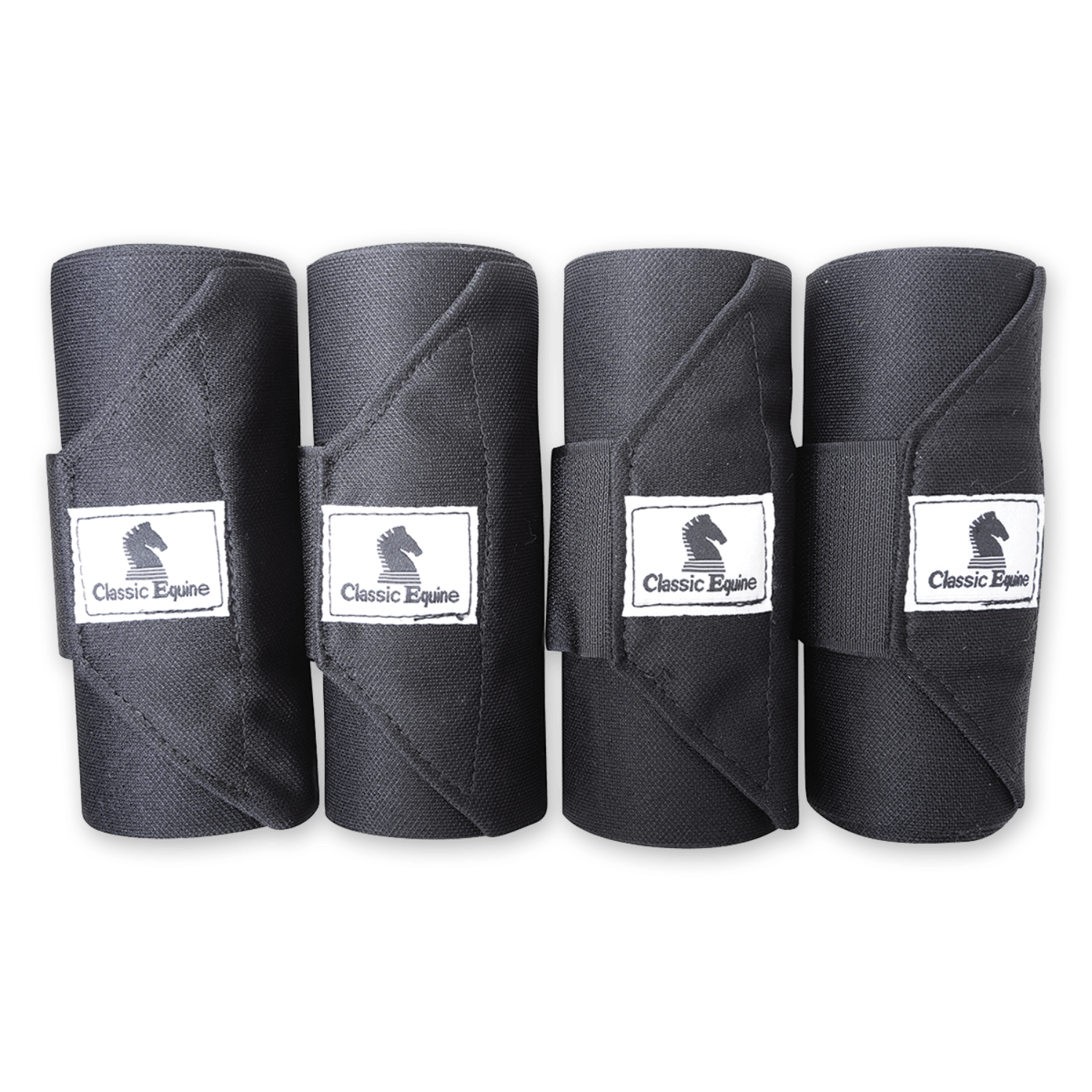 Classic Equine Horse Boots - Bandages Black Classic Equine Standing Wrap Bandages