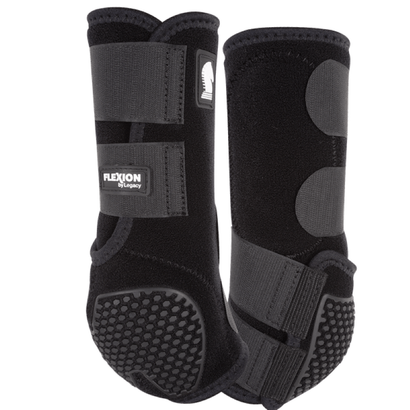 Classic Equine Horse Boots & Bandages L / Black Classic Equine Legacy Flexion Boots Hind