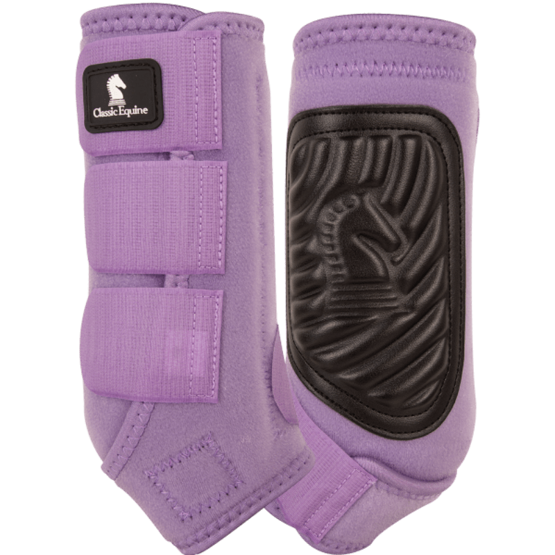 Classic Equine Horse Boots & Bandages Large/Front / Lavender Classic Equine Horse Boots Classic Fit (CF100)