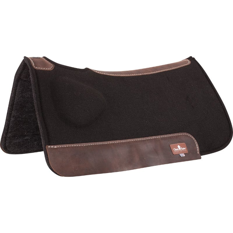 Classic Equine Saddle Pads Western Black / 30inx30in Classic Equine Saddle Pad Biofit Correction 7/8in