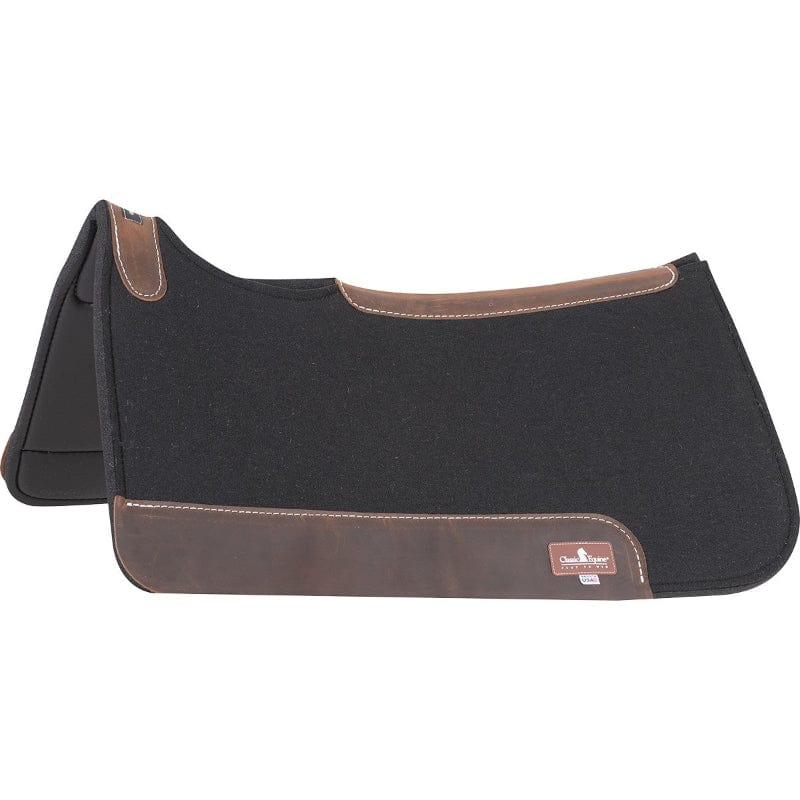 Classic Equine Saddle Pads Western Black / 31x32in Classic Equine Saddle Pad Contourpedic