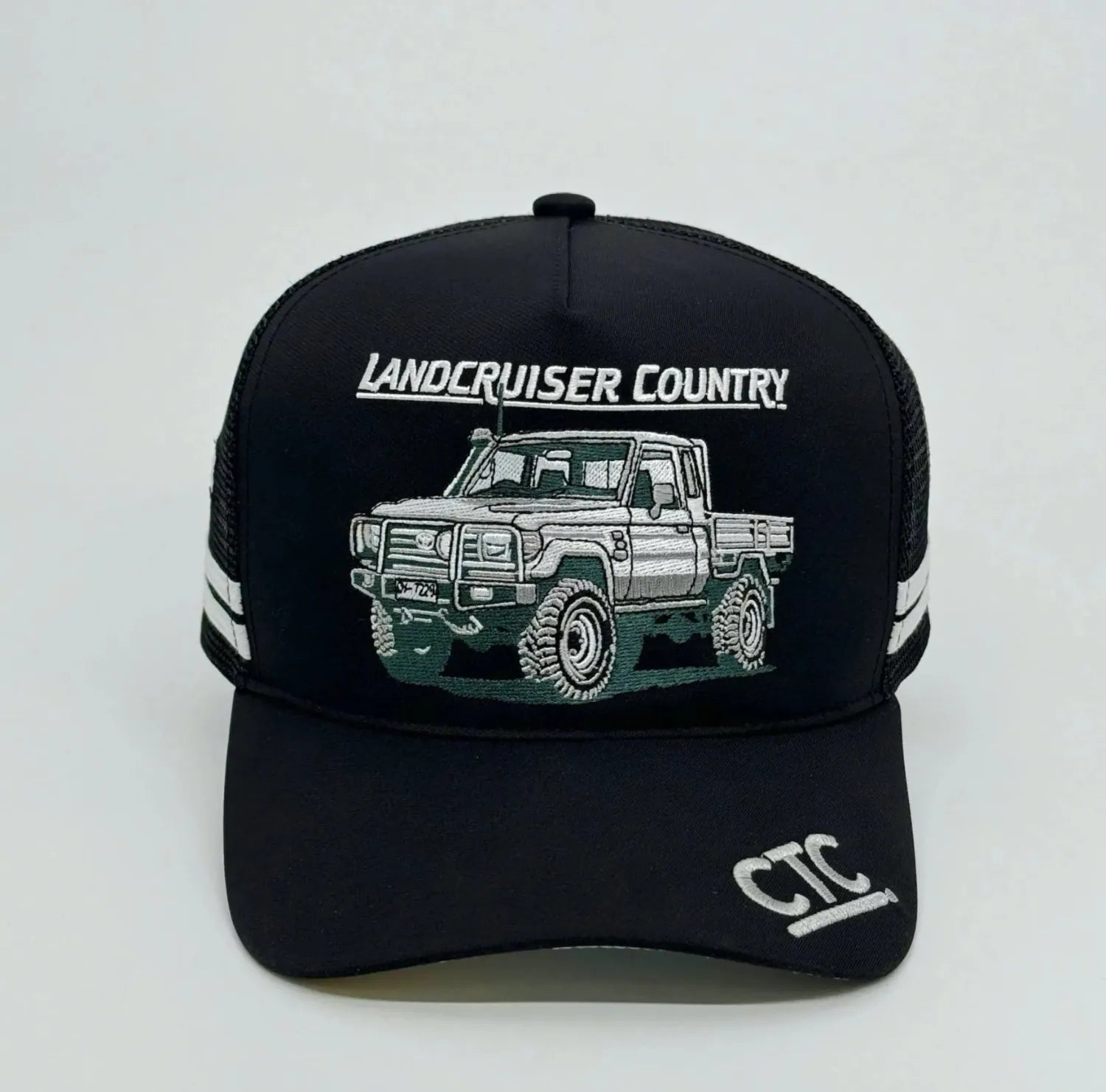 Country Trucker Caps Caps Black/White CTC Cap Trucker 79 Series Cruiser High Peak