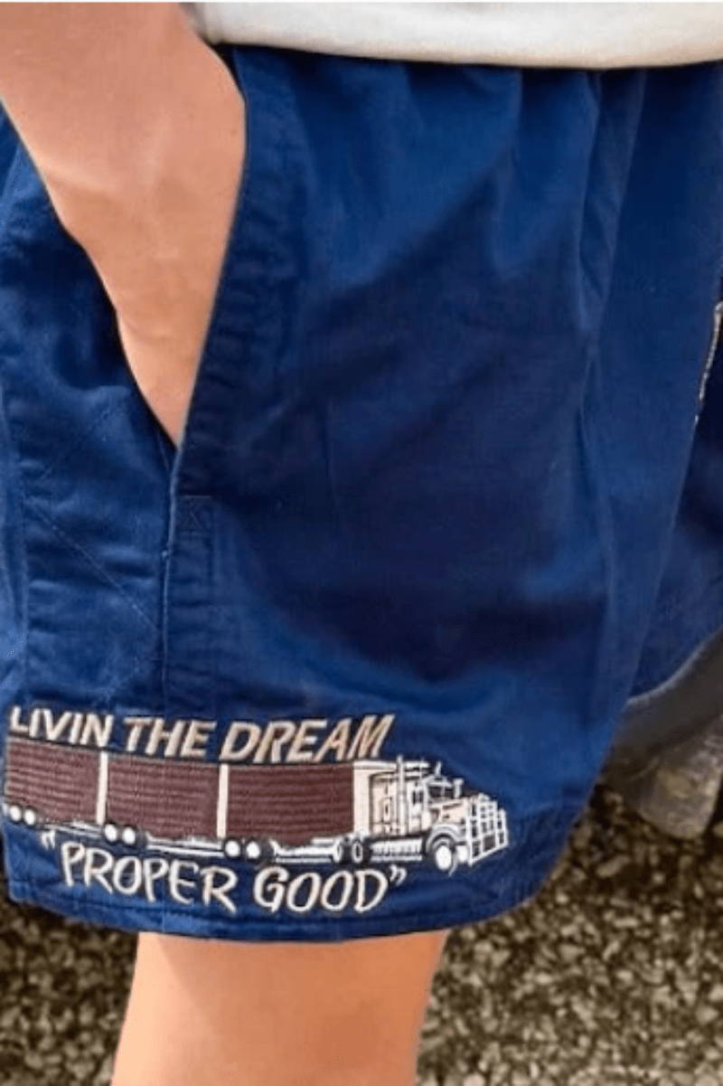 Crowbar Kids Shorts- Skirts - Dresses Crowbar Shorts Boys Road Train