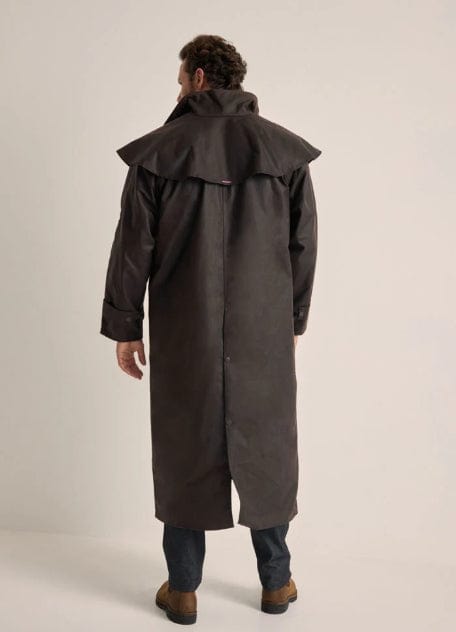 Drizabone Mens Jumpers- Jackets - Vests M / Heritage Brown Drizabone Coat Rider Oilskin Heritage
