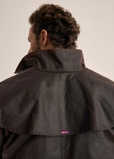 Drizabone Mens Jumpers- Jackets - Vests M / Heritage Brown Drizabone Coat Rider Oilskin Heritage