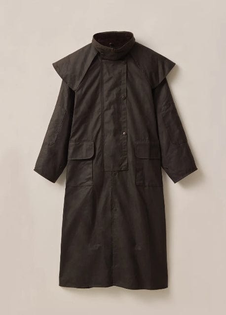 Drizabone Mens Jumpers- Jackets - Vests M / Heritage Brown Drizabone Coat Rider Oilskin Heritage