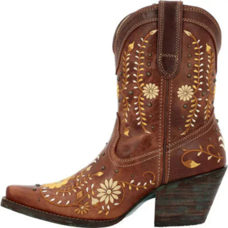 Durango Womens Boots - Shoes WMN 8.5 / Brown Durango Boots Womens Crush Golden Wildflower