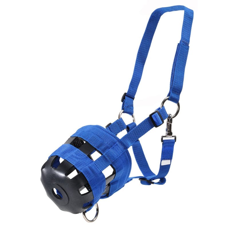Equi Prene Stable - Tack Room Accessories Pony / Blue Equi Prene Grazing Muzzle (VET2295)