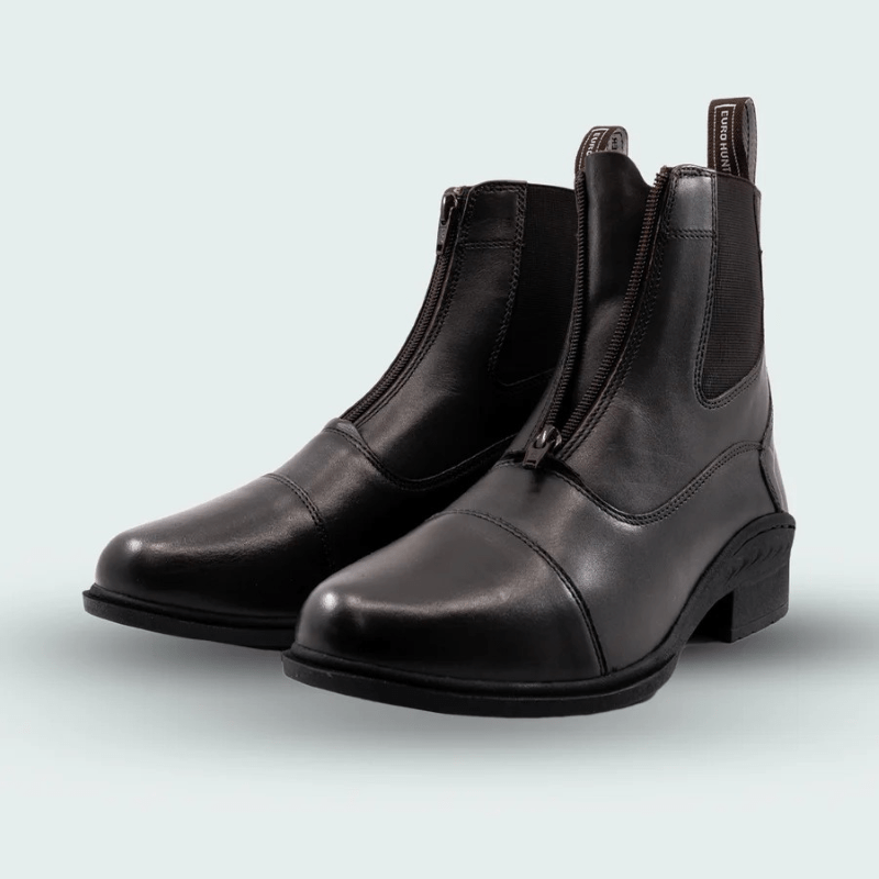 Eurohunter Womens Boots & Shoes ADULT 5 / Brown Eurohunter Zip Paddock Boots Unisex Sizing