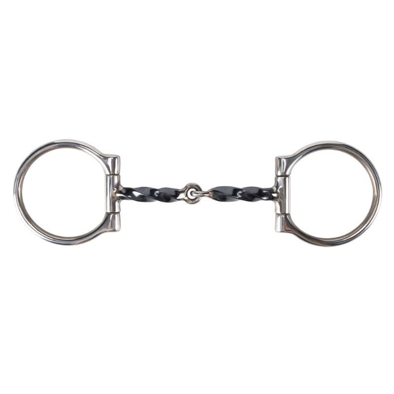 Fort Worth Bits 5.25in Fort Worth Blue Sweet Iron Twisted Mouth Eggbutt