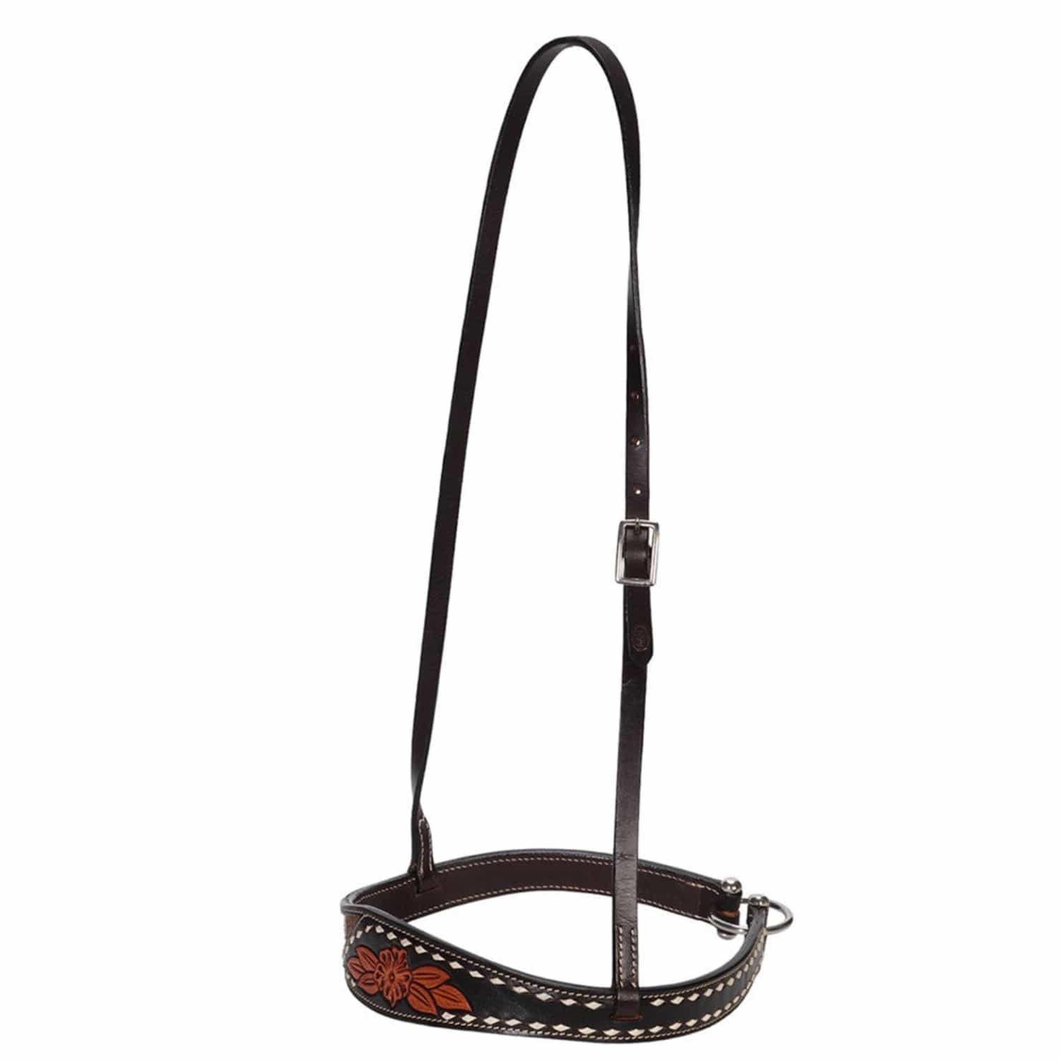 Fort Worth Bridle Accessories Cob/Full Fort Worth Noseband Halona Cowhide