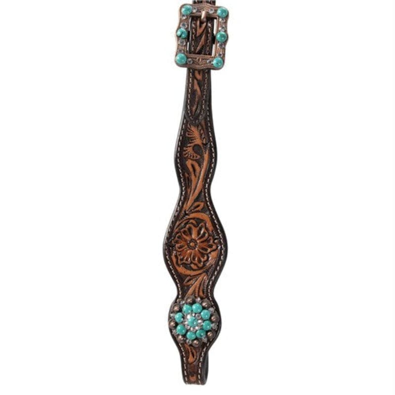 Fort Worth Bridles Turquoise Fort Worth Headstall Stones (FOR20-0089)