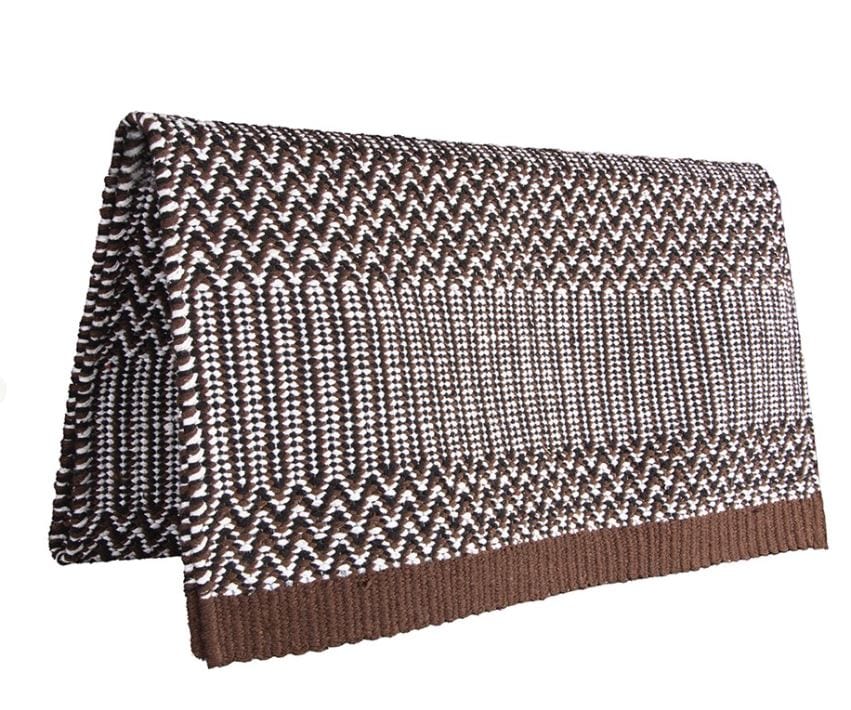 Fort Worth Saddle Pads Western 32x64 / Chocolate Fort Worth Double Weave Saddle Blanket (CLT5021)