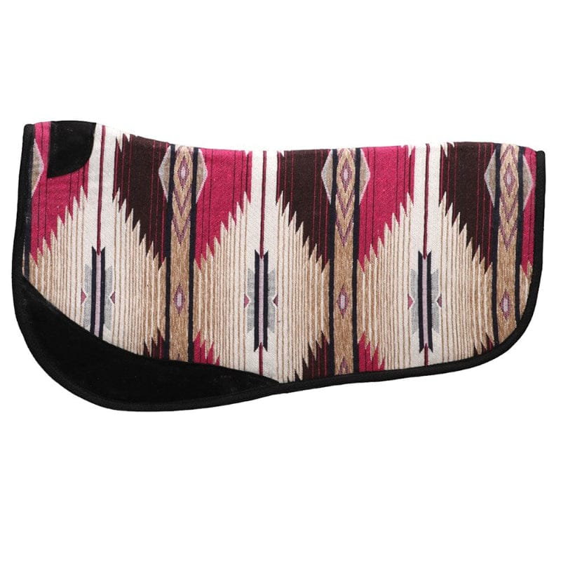 Fort Worth Saddle Pads Western Fort Worth Saddle Pad Contoured Barrel