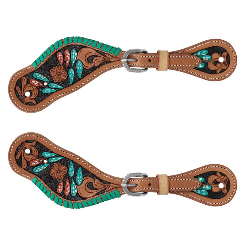 Fort Worth Spur Straps Fort Worth Spur Straps Ladies Cactus Turquoise (FOR23-0095)