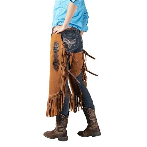 Forth Worth Chaps & Chapettes Large / Tan Fort Worth Chaps Chink Suede (FOR99-1200)