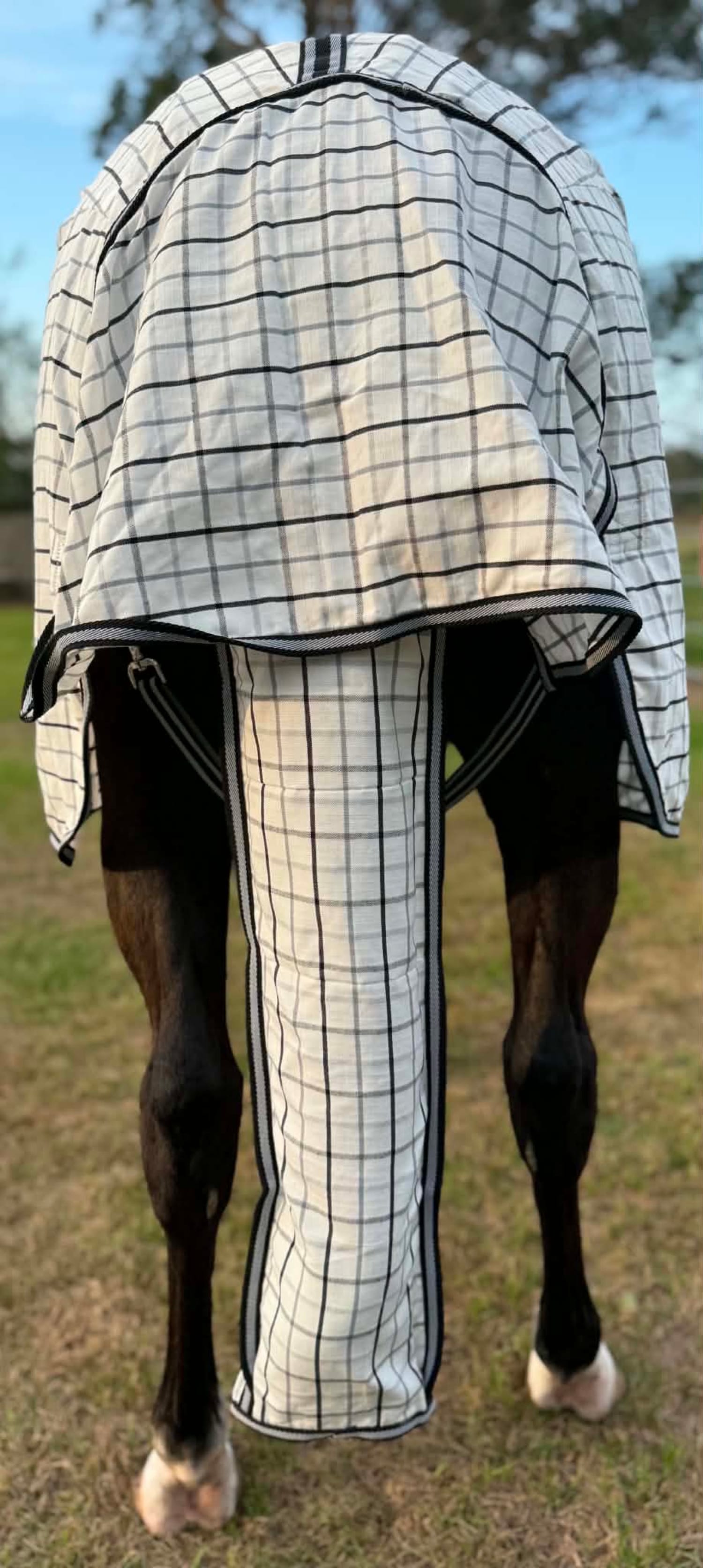 G Country Horse Rug Accessories Pony / Grey/Black G Country Tailbag Ripstop