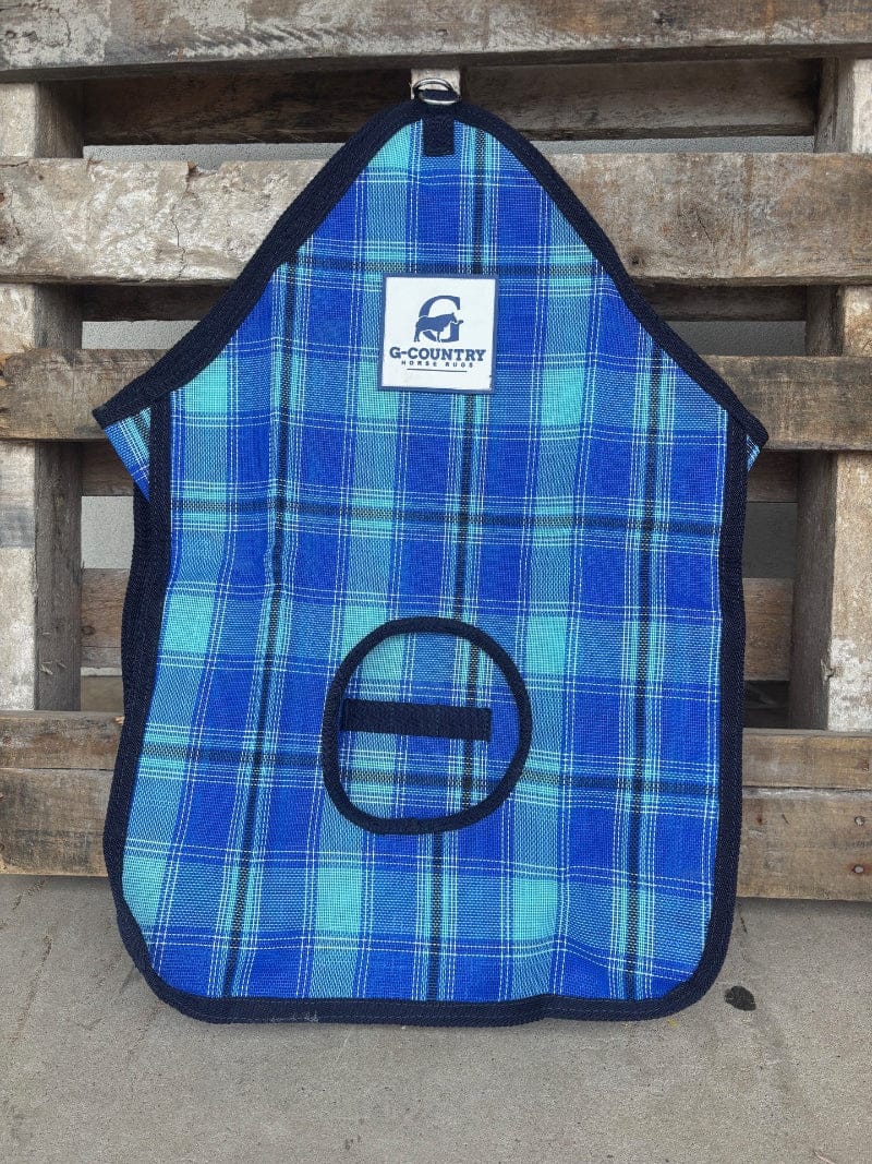 G-Country Stable - Tack Room Accessories Blue G Country Hay Bag PVC Mesh
