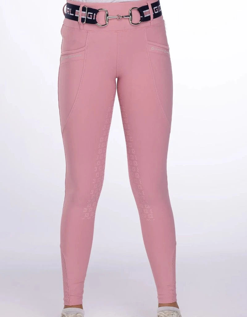 Giddy Up Girl Kids Jodhpurs - Breeches Giddy Up Girl Tights Girls Willow