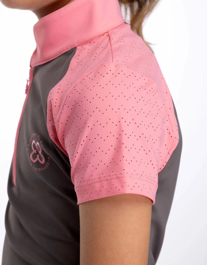 Giddy Up Girl Kids Riding Tops - Jackets Giddy Up Girl Shirt Girls Ivy