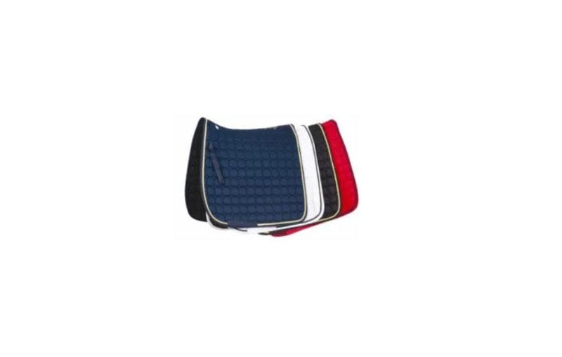 Grainge Saddle Pads English Full / Red/Navy Grainge Deluxe Dressage Saddle Pad