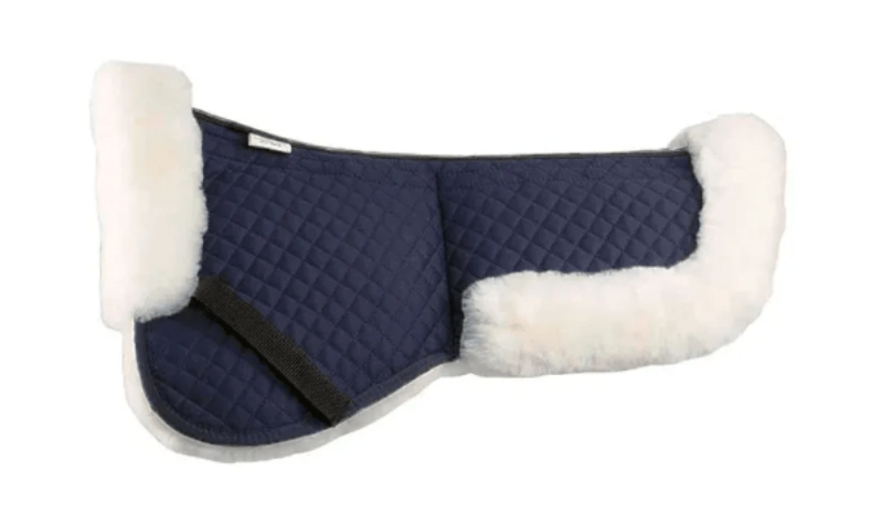 Grainge Saddle Pads English Grainge Fleece Balance Pad with shims (GRGFBRBR)