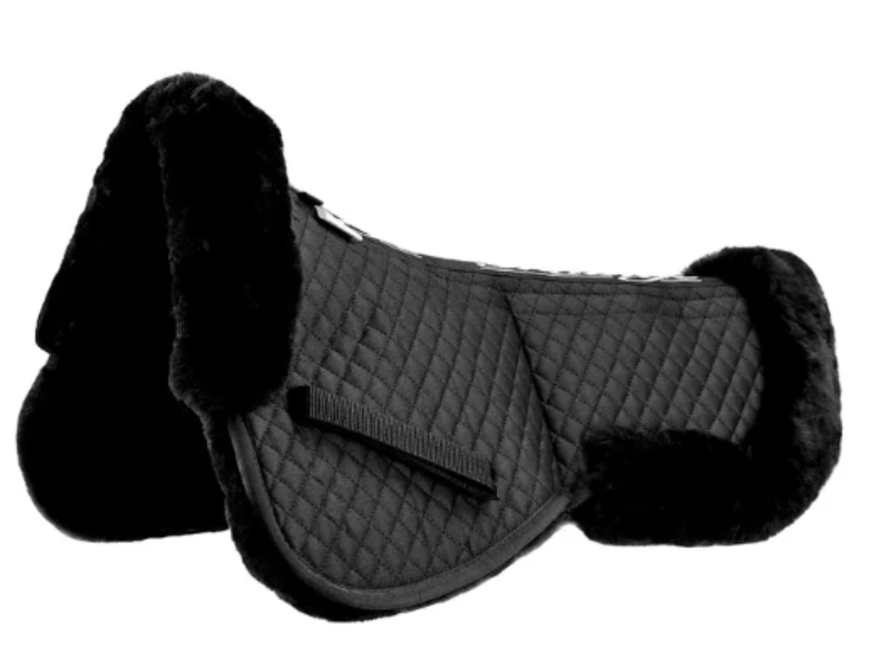Grainge Saddle Pads English Grainge Fleece Balance Pad with shims (GRGFBRBR)