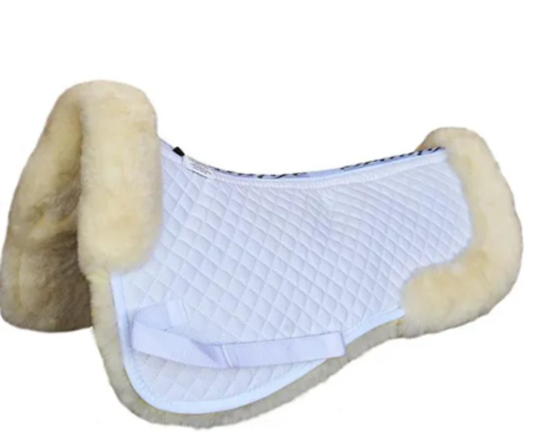 Grainge Saddle Pads English Grainge Fleece Balance Pad with shims (GRGFBRBR)