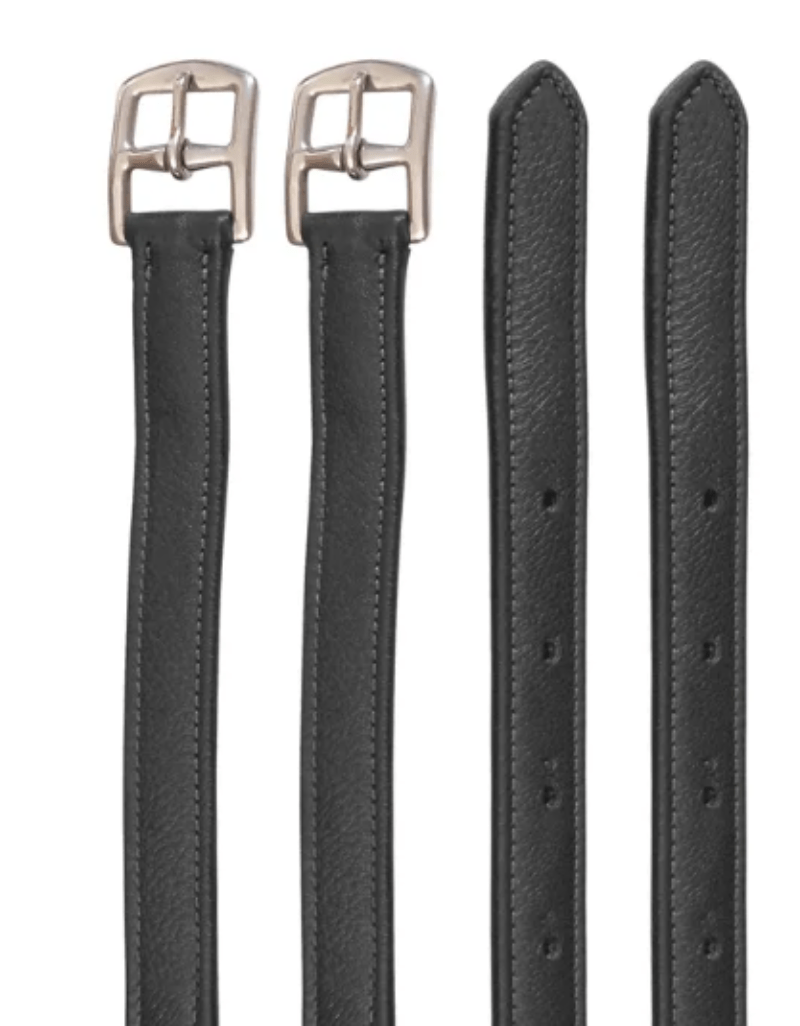Grainge Stirrup Leathers 135cm / Black Grainge Stirrup Leathers Softy