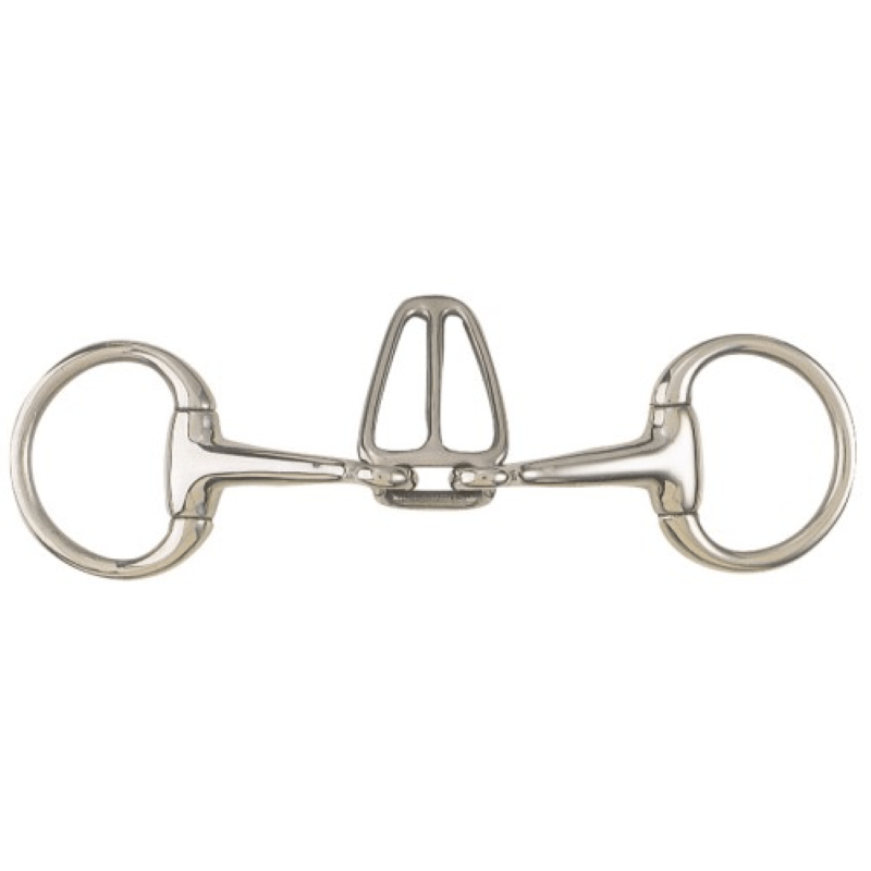 Gympie Saddleworld Bits Pony Dressage Eggbutt Bradoon with Tongue Control