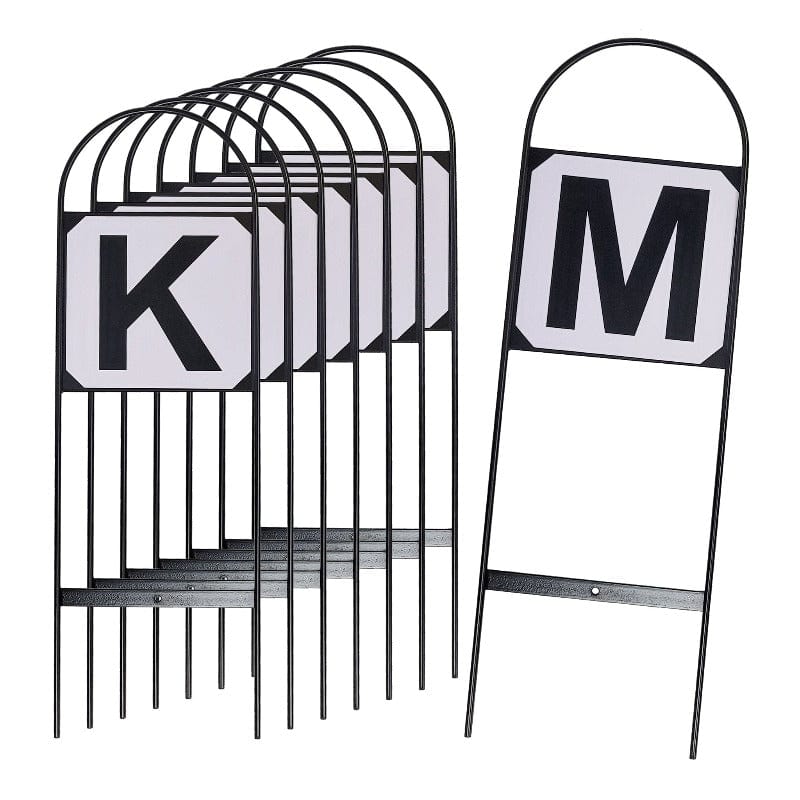 Gympie Saddleworld & Country Clothing Arena Dressage Letters with Wire Frame set of 8 - LOCAL PICKUP ITEM ONLY