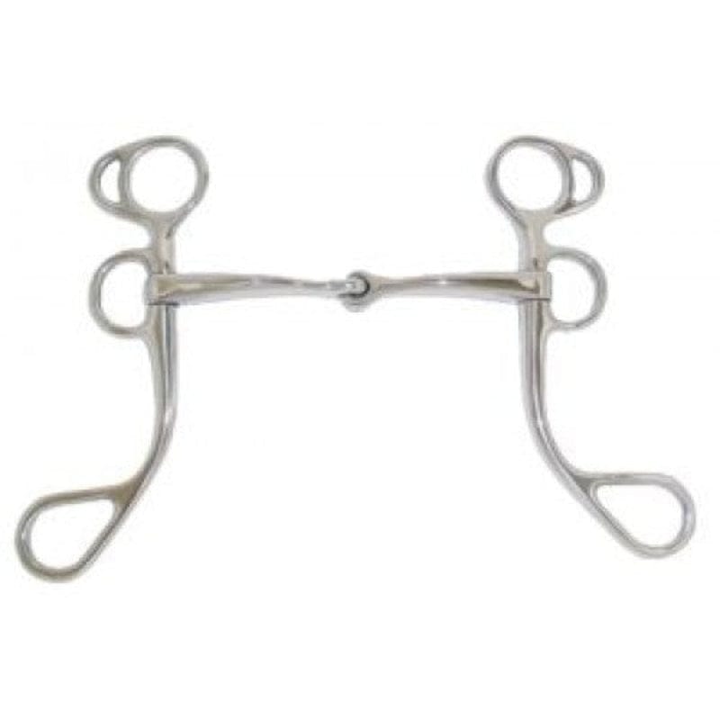 Gympie Saddleworld & Country Clothing Bits Cob/12.5cm Argentina Snaffle Thin Mouth