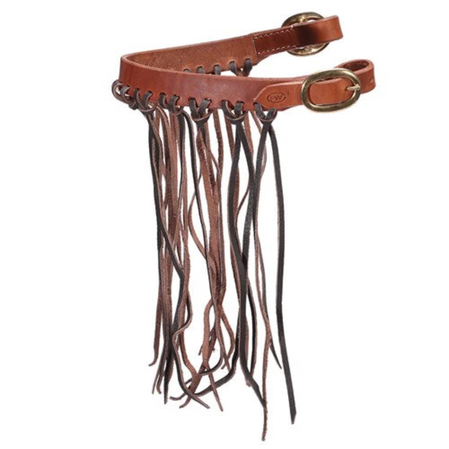 Gympie Saddleworld & Country Clothing Bridle Accessories Leather Browband Flyveil