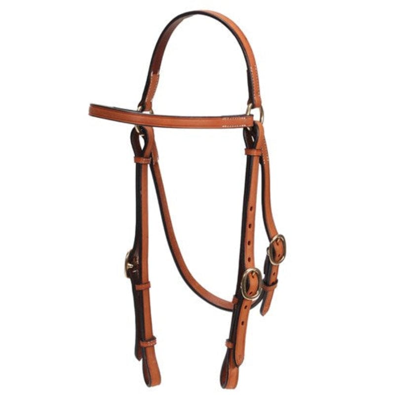 Gympie Saddleworld & Country Clothing Bridles Pony / Chestnut Fort Worth Barcoo Bridle (SRP1800C)