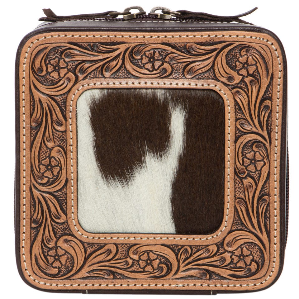 Gympie Saddleworld & Country Clothing Gifts - Homewares Cowhide Jewellery Box