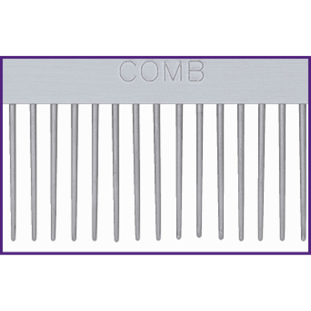 Gympie Saddleworld & Country Clothing Grooming Aluminium Show Comb